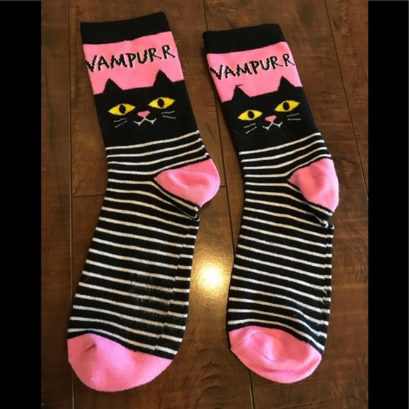 2 Pairs Yo Sox Boo yah and Vampurr Socks - Picture 3 of 6